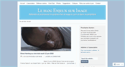 Desktop Screenshot of enjeuxsurimage.com